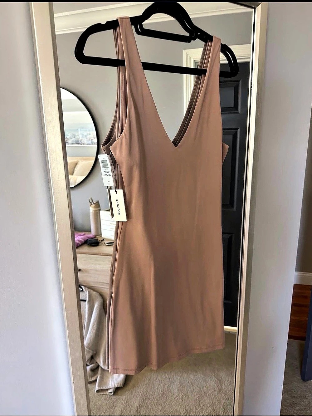 Babaton Tan Bodycon Dress NWT